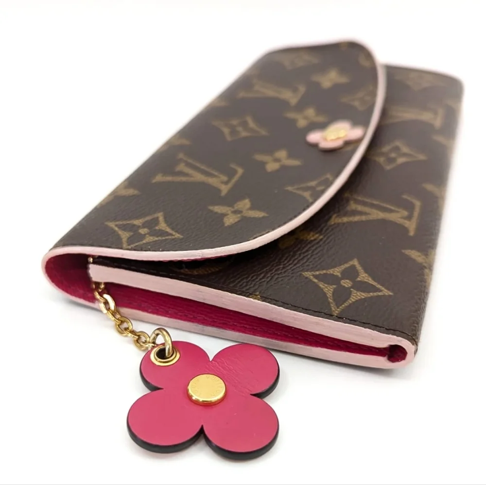 ✨️💎Authentic Louis Vuitton Emilie Flower monogram long wallet - Picture 4 of 14